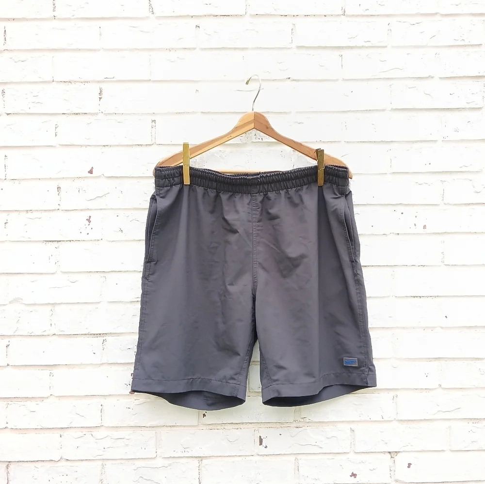 Duluth Trading Gray Athletic Active Shorts Drawstring